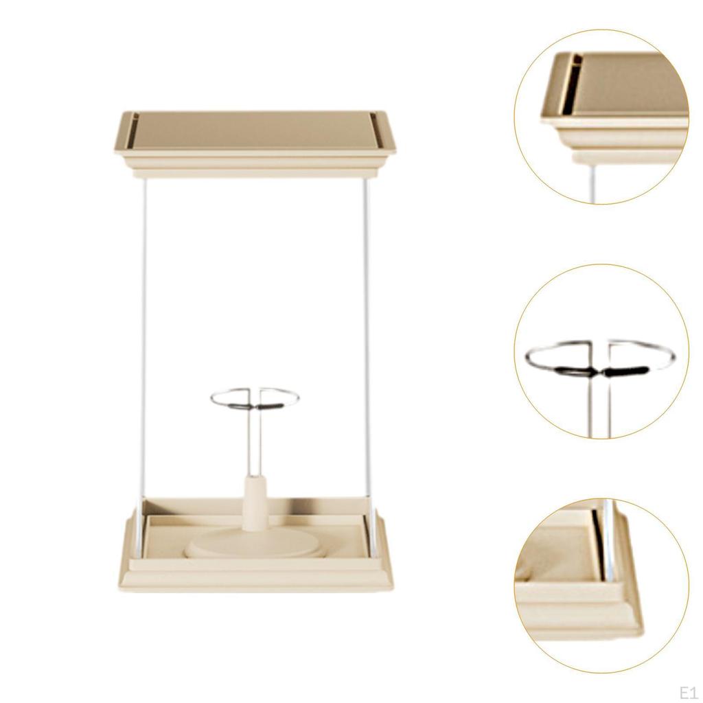 Clear Figure Display Case Doll Box Dustproof Multipurpose Storage Organizer Toy