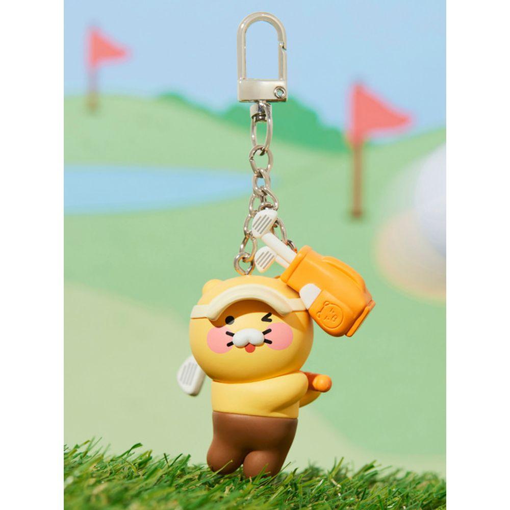 Kakao Friends Sports Figure Keychain Golf_Chunshik