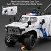 1:20 Dongfeng MengShi Alloy Car Model Toy Doors Opened Pull Back Music Light Off-road Police Cars Models Best Gifts for Boys