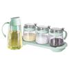 Joyous Glass Oil and Condiment Dispenser Set