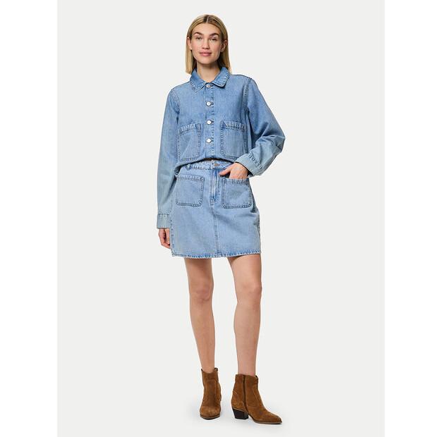 Denim Skirt Pieces Sky