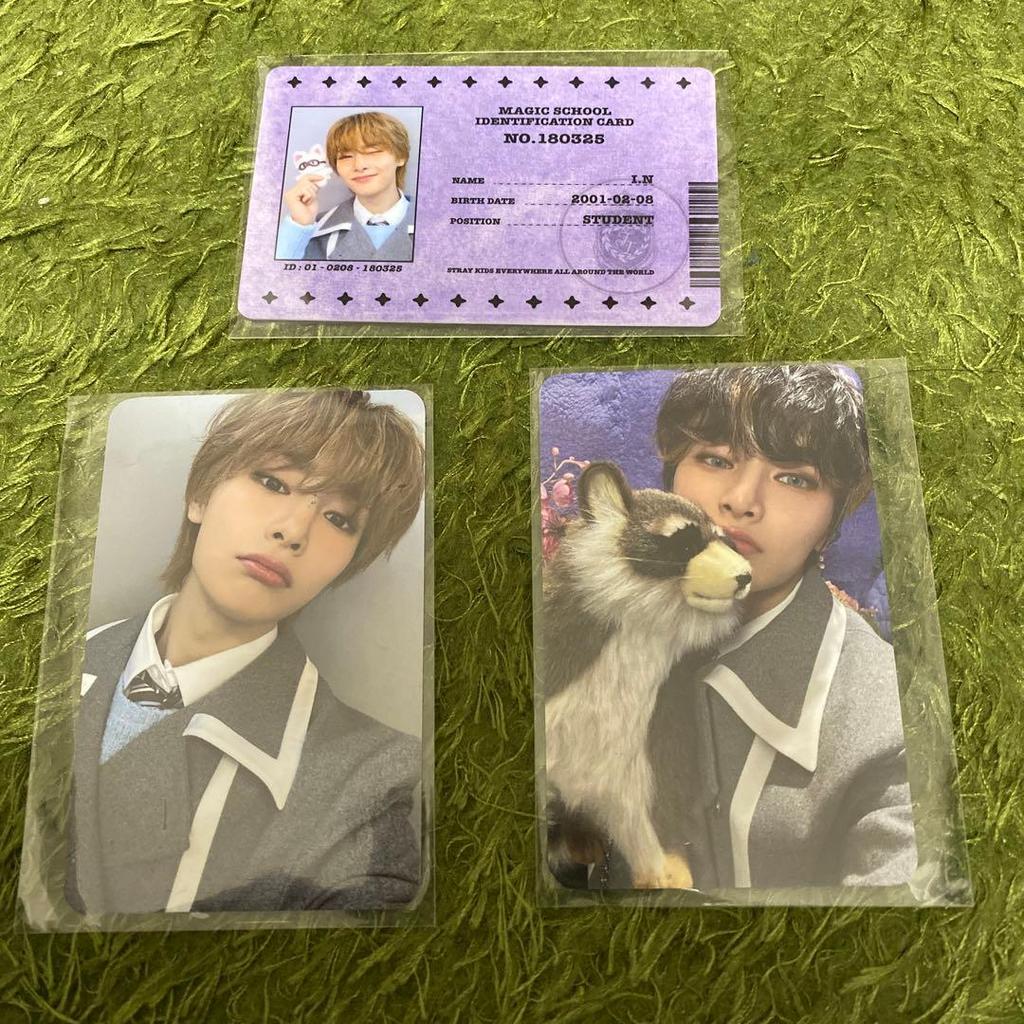 [USED] Stray Kids Fan Meeting Korea Stay 4th Generation Trading Cards AIN