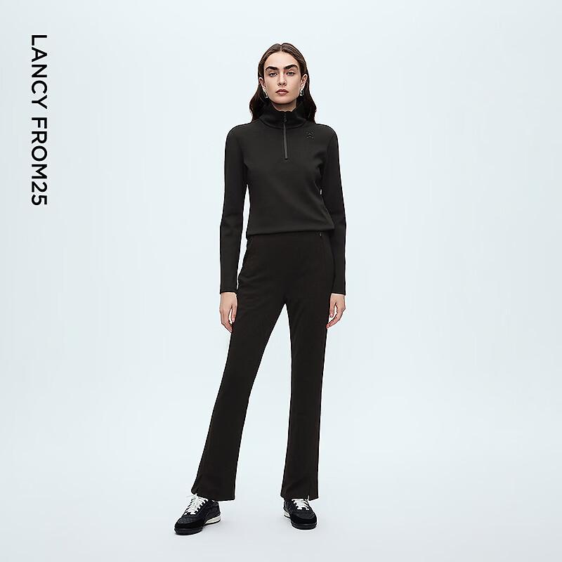 LANCY Holdobaji Women's Retro Micro-flare Goose Down Pants