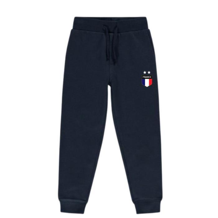 Children's Jogging Pants - France - 2 Stars - Grey - Hooded Sweatshirt - Size 3 To 14 Years