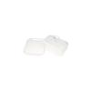 Rectangular Butter Holder Transparent Butter Keeper Tray Convenient Butter Dish Container  Kitchen