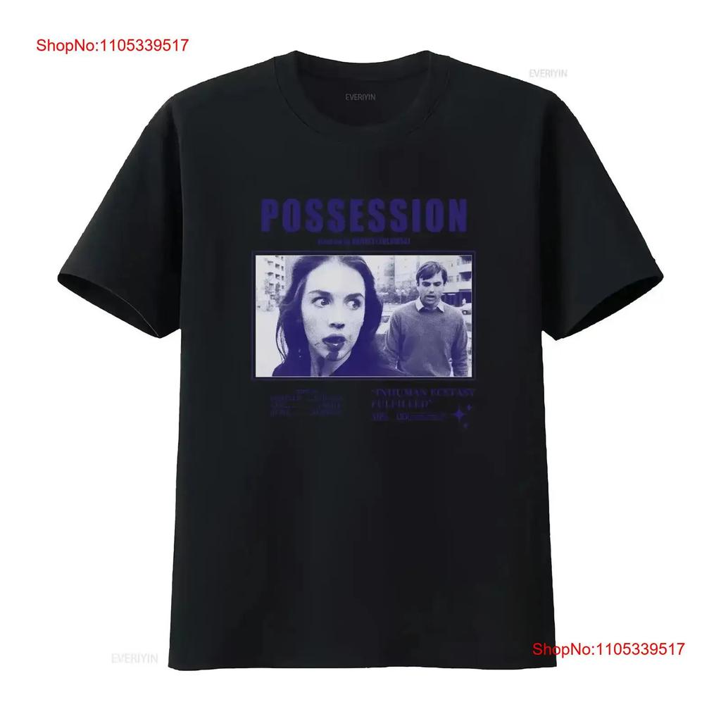 Possession 1981 T Shirt LI279 vintage Lavato Casual abbigliamento designer Leggermente Comodo uomo