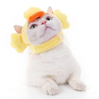 Cartoon Costume Party Cross-Dressing Cat Dog Pet Hat Pet Headgear Headwear Warm Headdress