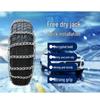 Cadillac CT6 Anti-Skid Car Chains, Fits 235/50R18 & 245/45R19, Bold & Encrypted Design