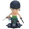 6pcs A B Anime One Piece Q Edition Luffy Ace Choba Handheld Ornament Anime Peripheral Doll Model Desktop Ornament Decoration