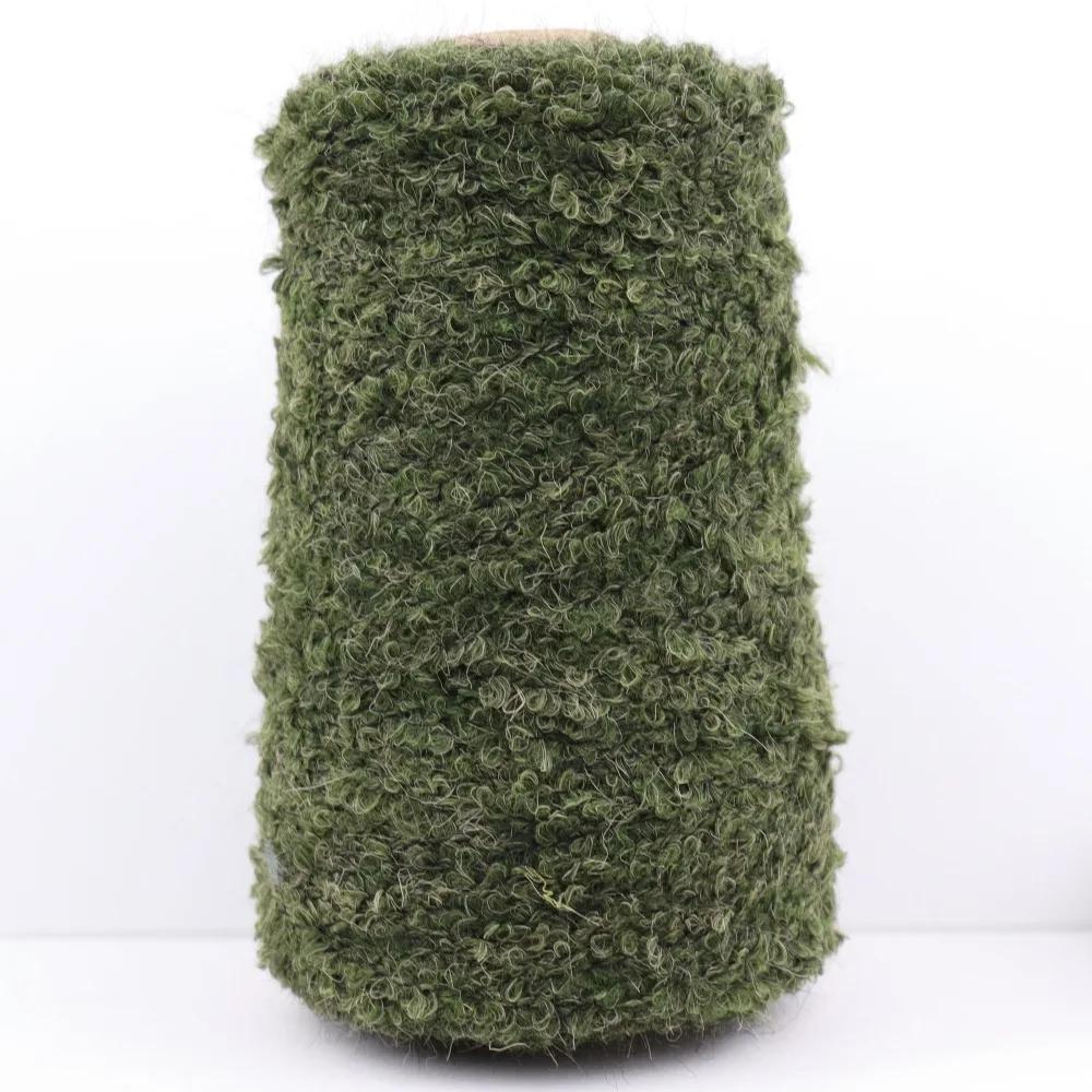 200g 460m Hand-braided Alpaca Loop Wool Yarn Thread Hand Knitting Wool Crochet Yarn for DIY Sweater Soft Smooth Yarn