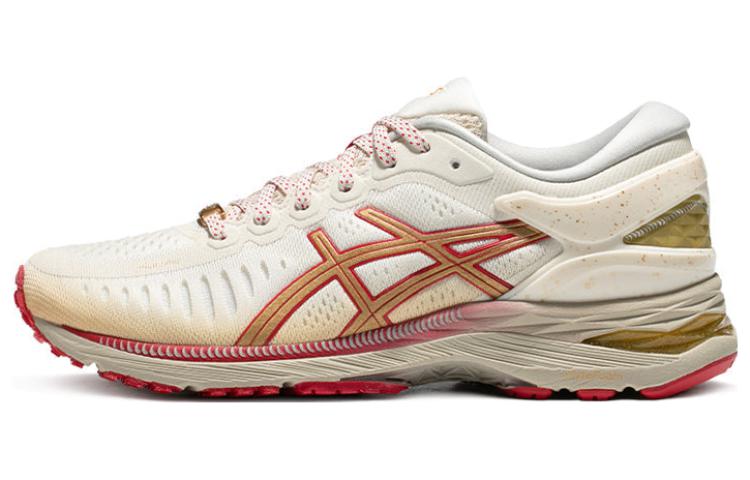 ASICS WMNSASICS MetaRun White Metallic Gold Women s 1012B543-200 39.5
