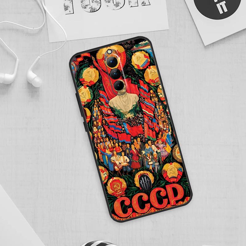 Soviet Union USSR Flag Case For ZTE Nubia Red Magic 10S 10 9 8 8S 9S 11 Pro Plus 5G 6R 6 7 6S 7S Pro 10 Air Cover