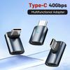 40G/240W Multi-functional Adapter, Type C Male To Type C Adapter, USB-C Male To USB Type-C