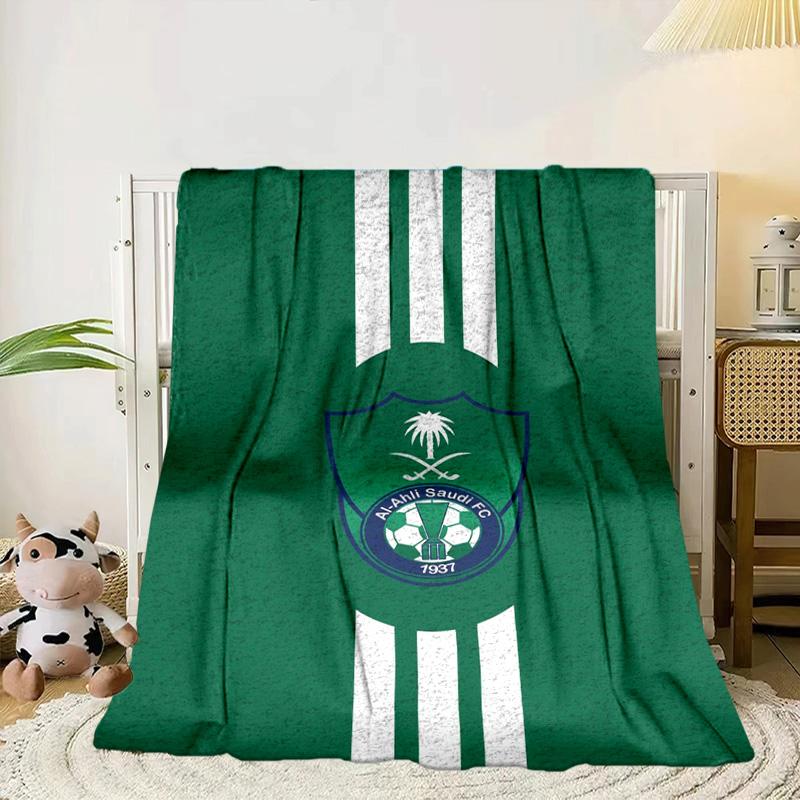 AS Saint Emblem Portable Blanket/Soft Blanket Bedding Blanket Suitable for Travel Camping Living Rooms Offices Sofas Fan Gifts
