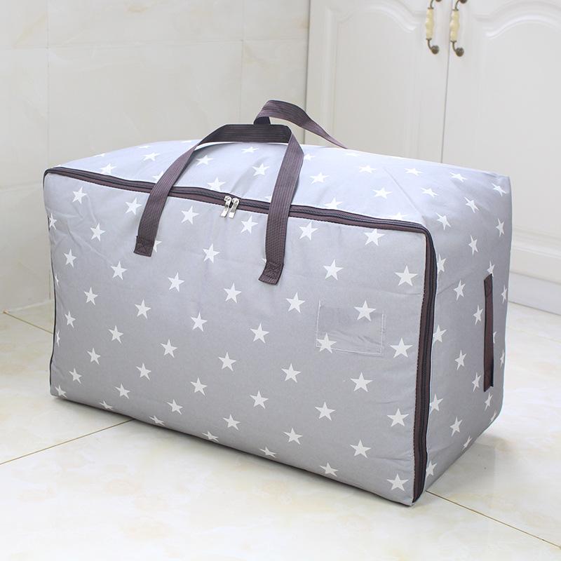 Large Capacity Oxford Cloth Clothes Quilt Storage Bag Household Moisture Proof Dusproof Organizer Bag Moving Luggage Packing Bag