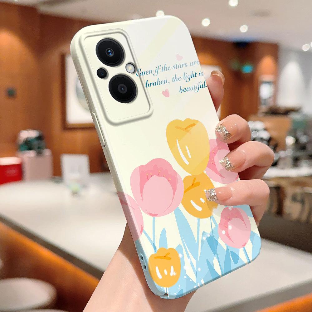 All-inclusive Film Phone Case Cartoon Fashion Design Hard Shell Full Cover Camera Shockproof Protection Case for OPPO Realme OnePlus Infinix Tecno