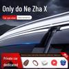 Nezha X Car Window Rain Shields & Sun Visors – Modified Accessories with Rearview Mirror Rain Cover & Rain Strip