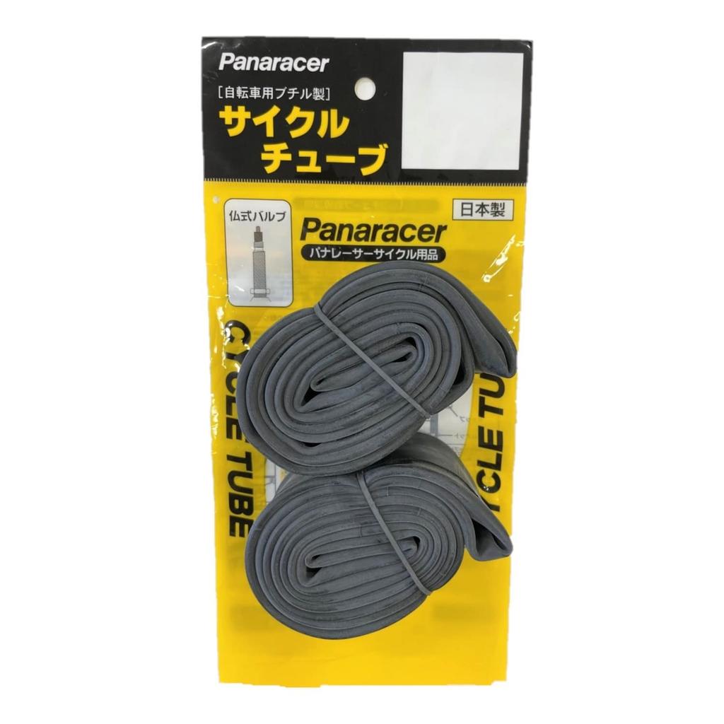 [Amazon.co.jp Exclusive] Panaracer Tubes, Set of 2, 700 x 27~31C (27 x 1-1/8"), Presta, 48mm Valve, Made in Japan, 0TW700-28LF-NP-2