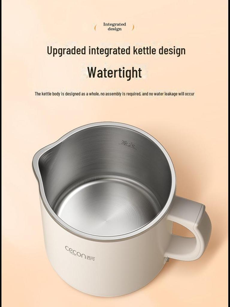 Xike Compact Folding Electric Travel Kettle - Insulated 304/316 Stainless Steel