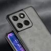 Custodia protettiva in silicone morbido per Motorola Edge 60 Fusion, effetto pelle, con paraurti, per Moto Edge 60 Fusion