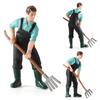 Simulation Solid Pasture Farm Plow Workers Washing Workers Farmers Women Character Model Set Toys
