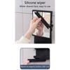 Aluminum Frame Fogless Shower Shaving Mirror with Suction Cup Anti Fog Shower Mirror  Home