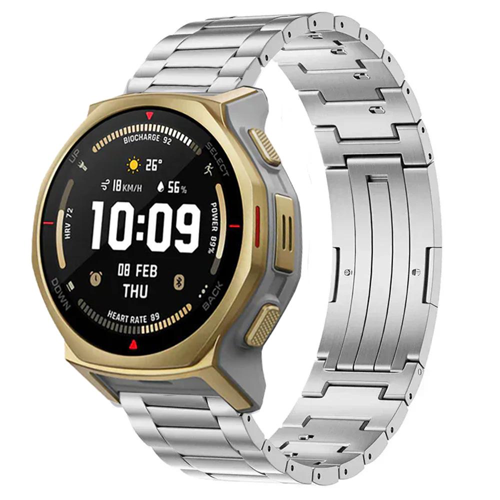 22mm 20mm Quick release Titanium Strap for Amazfit T-Rex3 Pro 48mm 44mm Wristband for Amazfit Balance 2/Bip 6 5/Active 2/GTS/GTR
