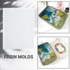 A78U A5 A6 A7 Notebook Cover Resin Mold DIY UV Epoxy Silicone Molds Transparent Book Gift Resin Casting Molds Resin Craft