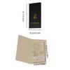 Electroplated Gold Rose Metal Bookmark for Book Paper Creative Items Lovely Korean Stationery Gift Valentine's Day