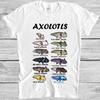 Axolotl Arten Namen Liste Gamer Kult Meme Film Musik Geschenk T-Shirt M1015
