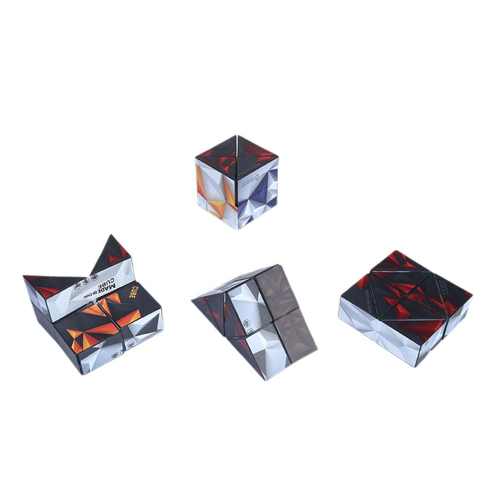 Creative Star Geometric Magnetic Cube Versatile Infinite Antistress Anxiety Desk Toy Abs Material Waterproof Magic Cube