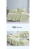 3D Bean Ice Silk Cool Massage Mat - Summer Bed Sheet & Skirt Style for Relaxation and Comfort