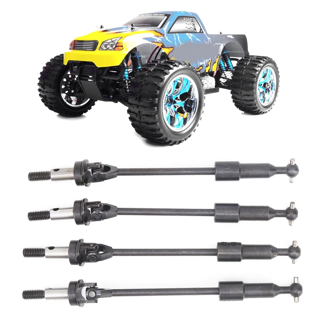 4Pcs RC Steel Adjustable Universal Drive Shaft Transmission Axle for HSP 94108/94109/94110