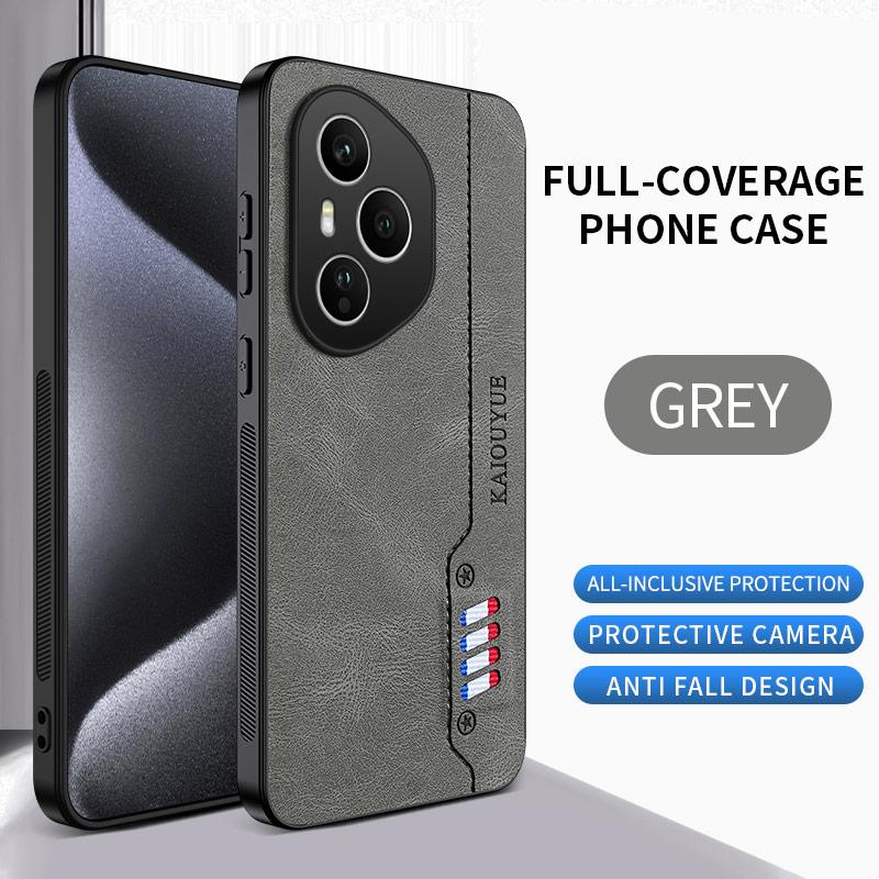 Stitching Color Retro Matte Leather Back Case For Honor 400 X60 Pro Lite X9C Smart Full Cover Camera Protector Anti Slide Shell