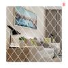Diamond Spliced Stickers Self Adhesive Acrylic Mirror Sheets Wall Decals