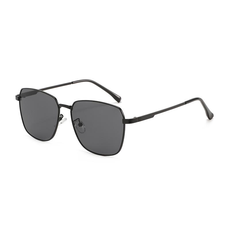 Men's Retro Large Frame Anti-UV Sunglasses for Driving