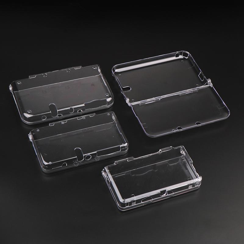 Clear Split Shell Transparent Protective Cover Case Screen Film Lcd Screen Protector For 2Ds 3Ds 3Dsll  3Dsll  3Ds