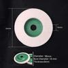 10pcs Dia 100mm Polishing Wool Wheel Pad Buffer Disc Bore Dia 16mm-hs