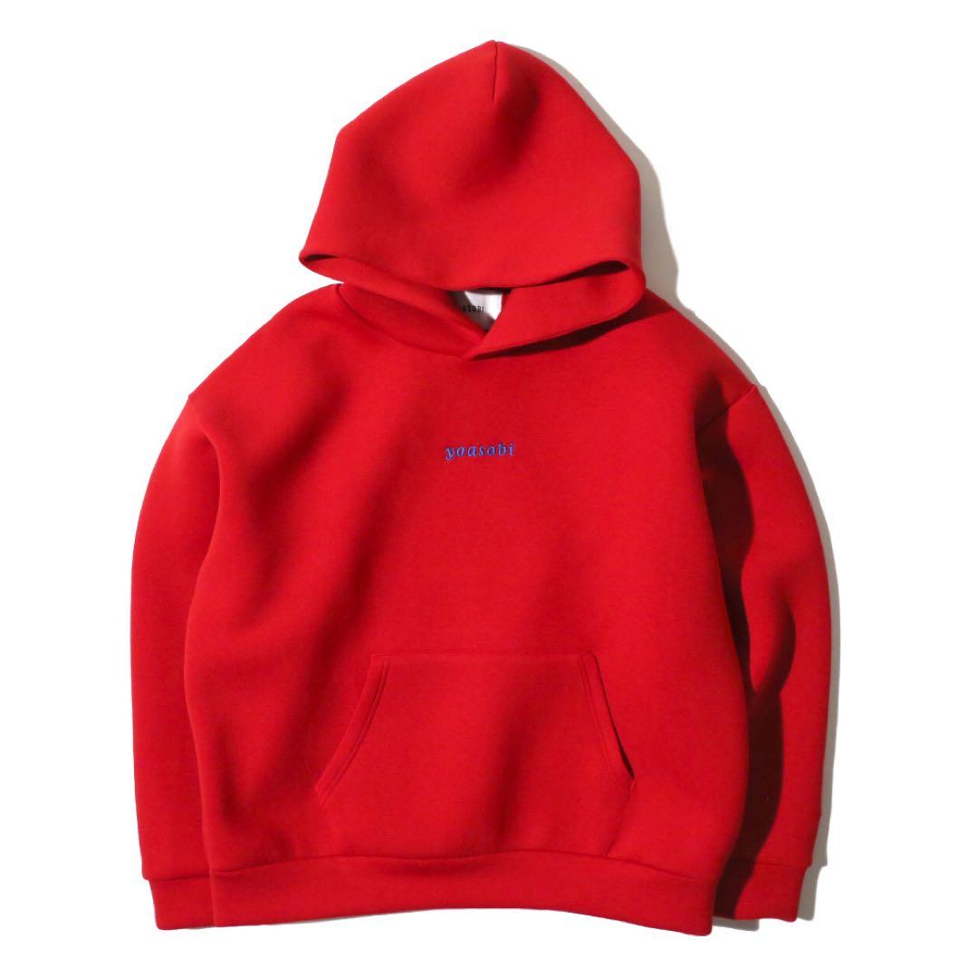 

[USED] YOASOBI Hoodie, Size M, Red, Discontinued, Unisex