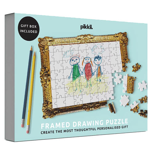 Pikkii Jigsaw Puzzle (Framed Drawing)