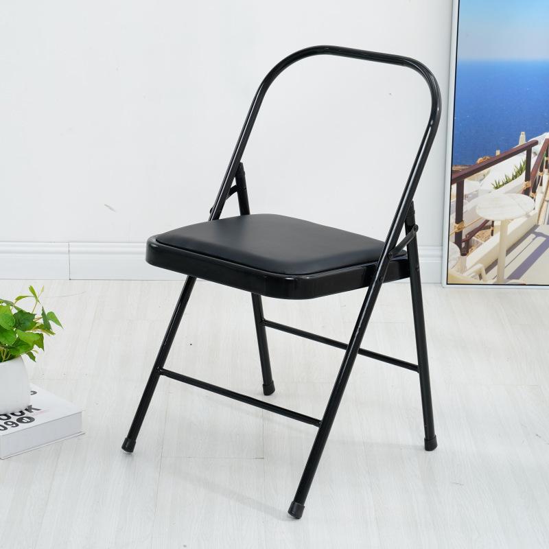 

Многофункциональный складной стул для йоги Айенгара - Профессиональная студийная версия с толстой подушкой