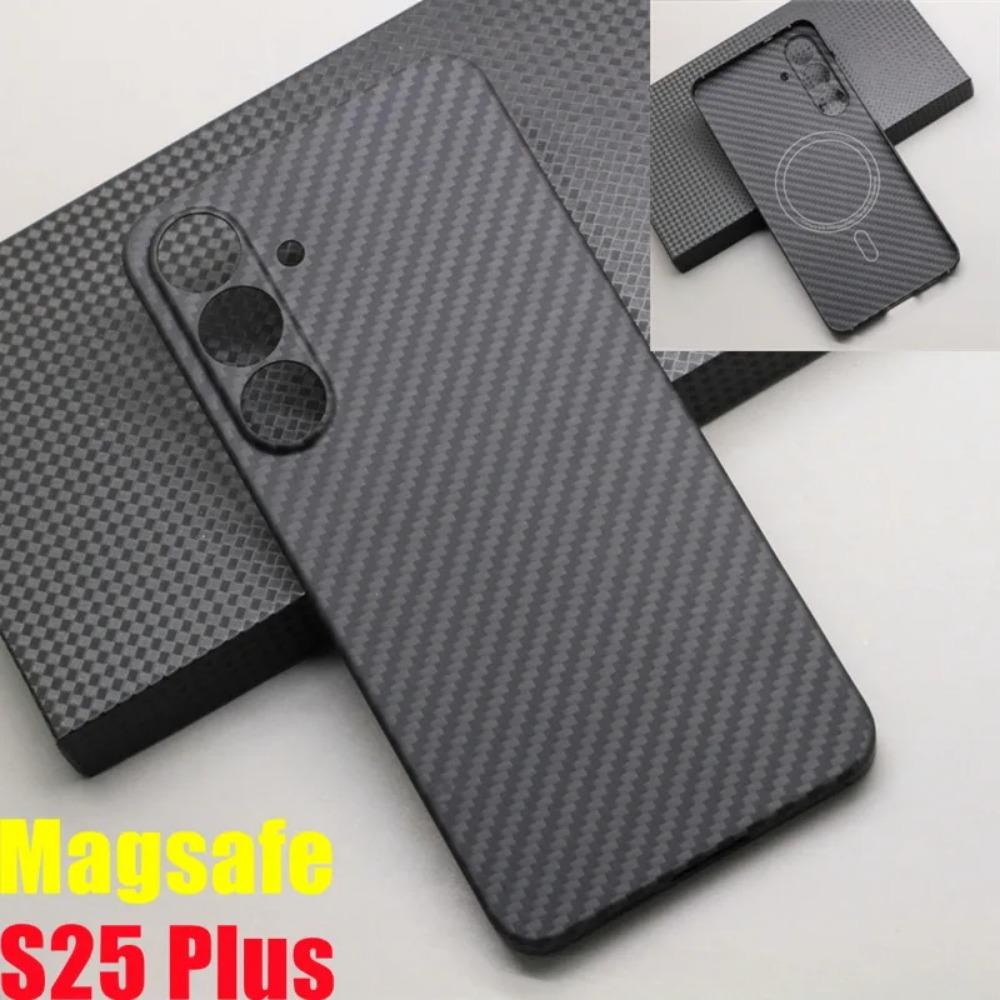 

Защитный чехол из углеродного волокна для Samsung Galaxy S25 Ultra Plus Чехол Ультратонкое арамидное волокно Чехол для телефона серии Galaxy S25 Samsung Galaxy S25 Plus
