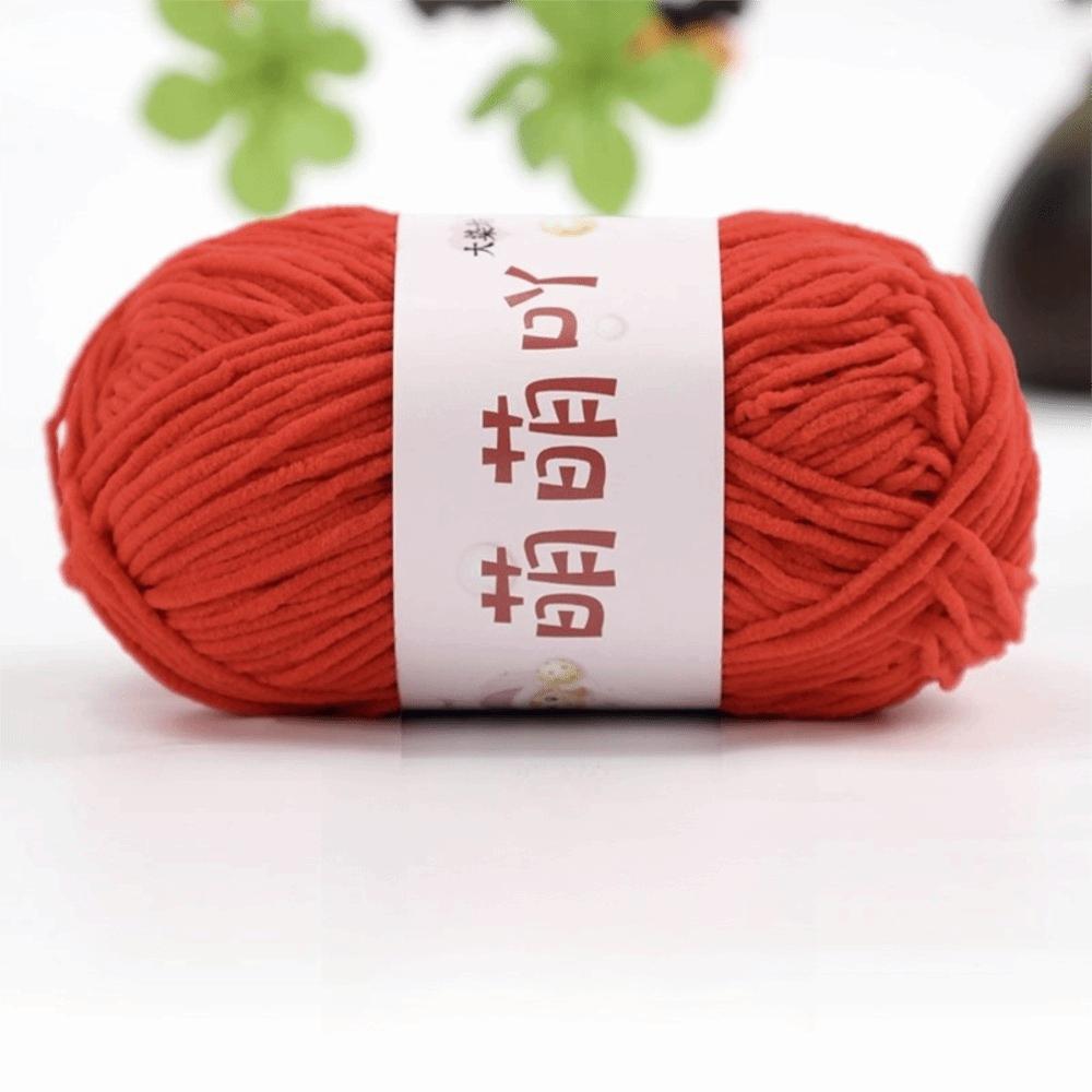 New Fluffy Texture Crochet Yarn Soft Thick Baby Yarn Medium Amigurumi Yarn DIY Projects