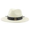 European, American Bohemian style straw hats, spring and summer men's and women's sun hats, sunshade vacation sunscreen straw hats