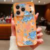 Coral Turtle Pattern Magnetic Phone Case For iPhone 17 Pro Max 16 15 14 13 Pro Max For Magsafe Wireless Charge TPU PC Back Cover