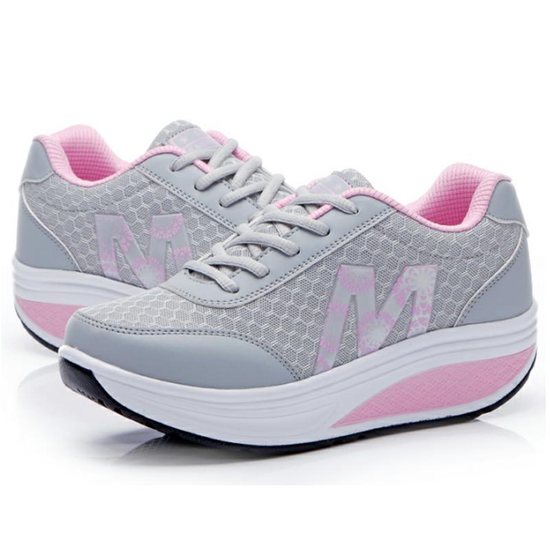 Women's Fashion Casual Mesh Breathable Sports Fitness Shoes