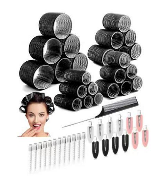 Cross-border Nylon Figure Eight Hair Curler - Curling Iron for Lazy Effortless Curls