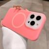Original Jelly Liquid Silicone Magnetic for Magsafe Case for iPhone 16 14 13 12 15 Pro Max Lens Protection Shockproof Soft Cover