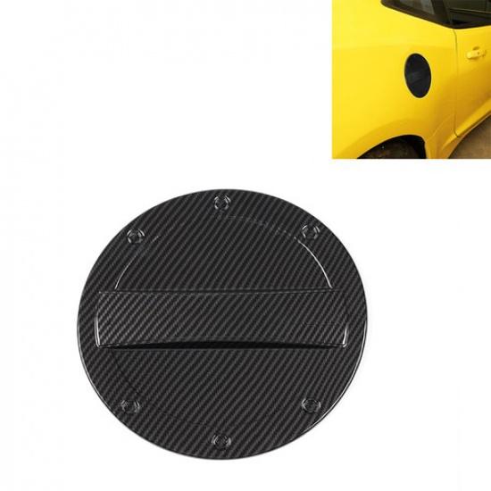 Carbon Fiber Fuel Tank Oil Gas Cap Cover Trim for Chevy Camaro 17+ Accessories
