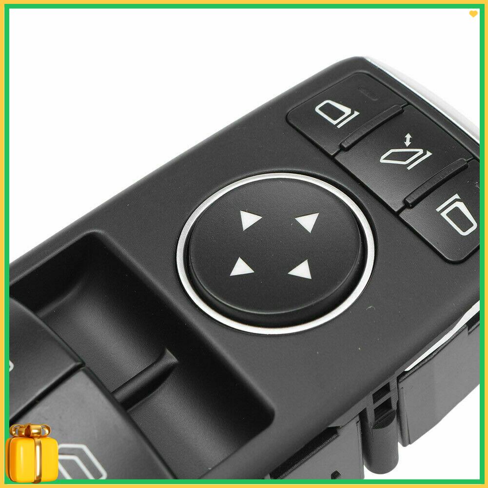 Premium Front Side Master Power Window Switch For Mercedes Benz W212 W204 A2128208310 чёрный
